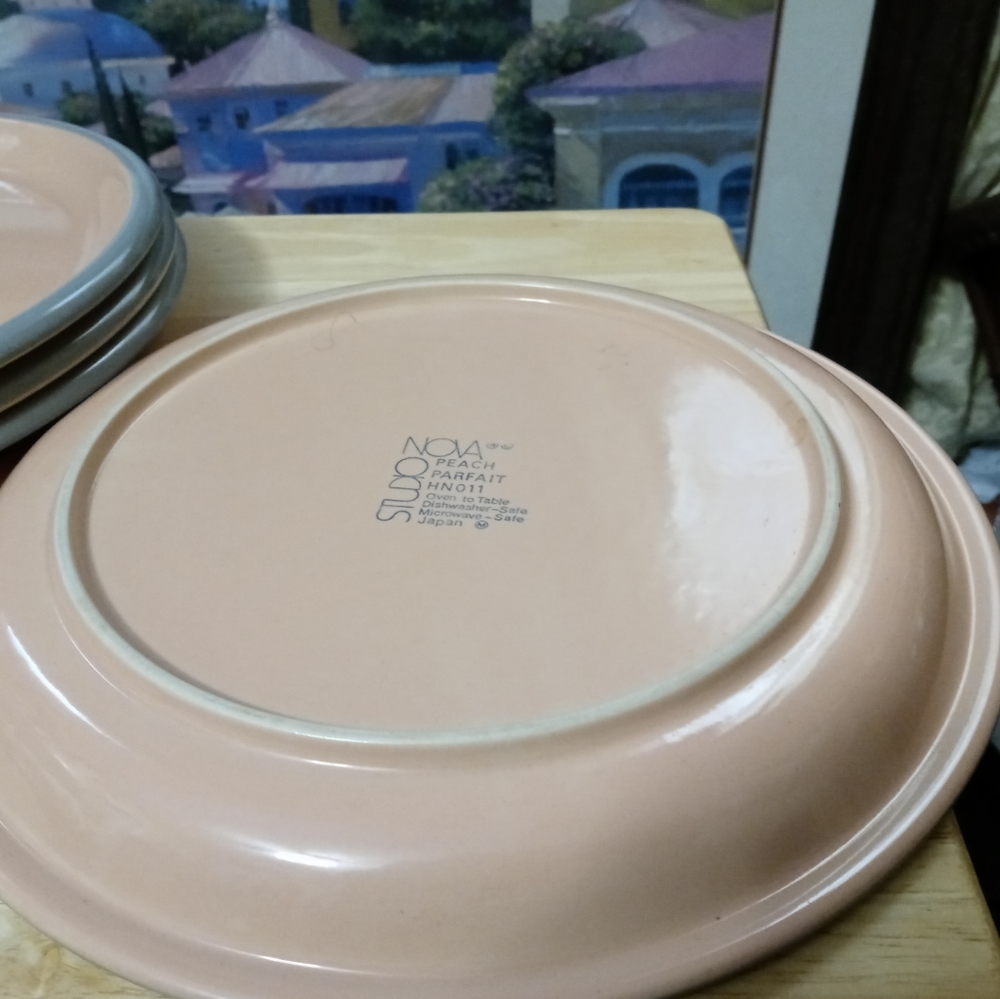 🗻🏯 4 🆕 VINTAGE FINE JAPANESE🍜🍱🇯🇵PLATES OVEN TO TABLE.🍝🍛🍵☕ - Picture 12 of 12